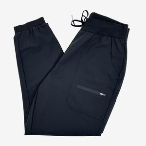 Halara Black Athletic Jogger Pants Size L with Zip Pockets